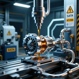 Профессиональная замена масла в DCT/DSG на индустриальных стендах (в духе бренда SATA)